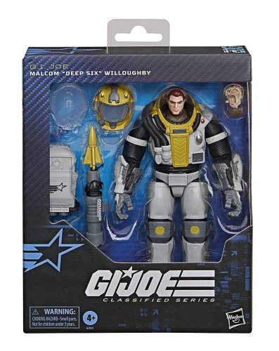 Hasbro - G.I. JOE - Malcom Deep Six - Figurine Classified Series 15cm