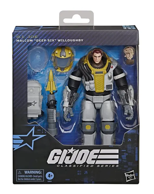 Hasbro - G.I. JOE - Malcom Deep Six - Figurine Classified Series 15cm
