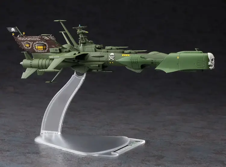 CAPTAIN HARLOCK - Space Pirate Battlship Arcadia - Model Kit 1/2500