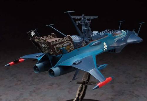 CAPTAIN HARLOCK - Arcadia Phantom Death Shadow - Model Kit 1/1500