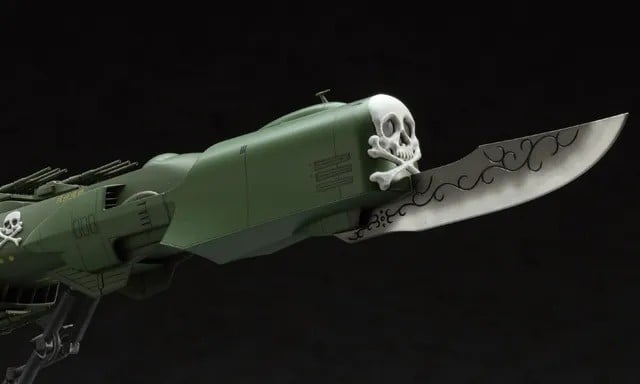 CAPTAIN HARLOCK - Space Pirate Battleship Arcadia - Model Kit 1/1500