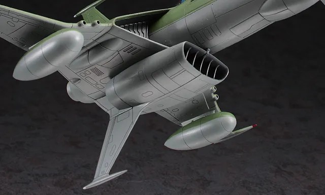 CAPTAIN HARLOCK - Space Wolf-190 - Model Kit 1/72