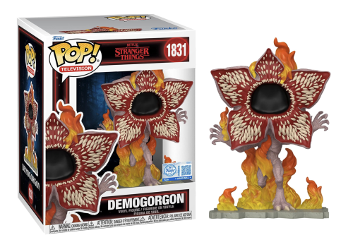 Funko - STRANGER THINGS - POP Premium N°1831- Demorgogon (On Fire)
