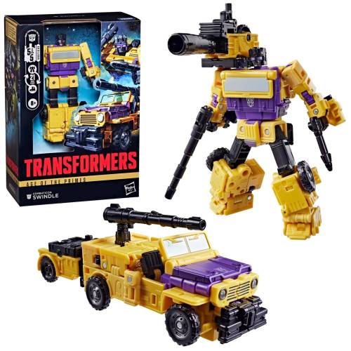 Hasbro - TRANSFORMERS - Swindle - Figure Age of the Primes Voyager Class 16cm