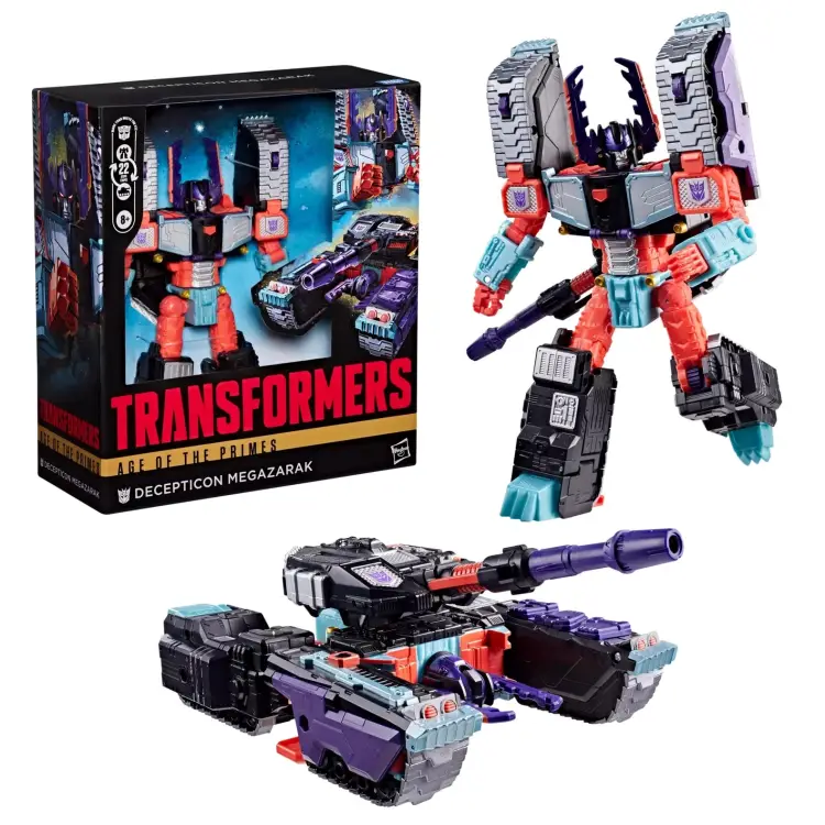 Hasbro - TRANSFORMERS - Megazarak - Fig. Age of the Primes Leader Class 19cm