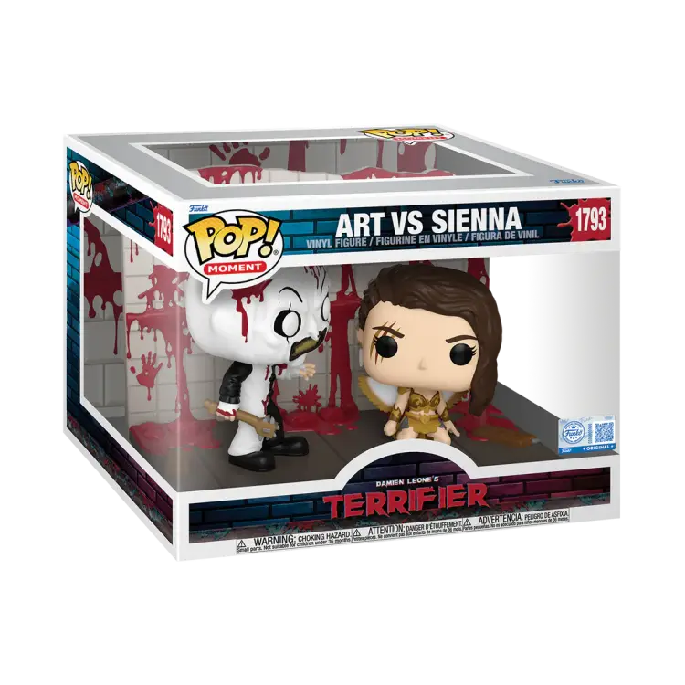 Funko - TERRIFIER - POP Moment N° 1793 - Art Vs Sienna