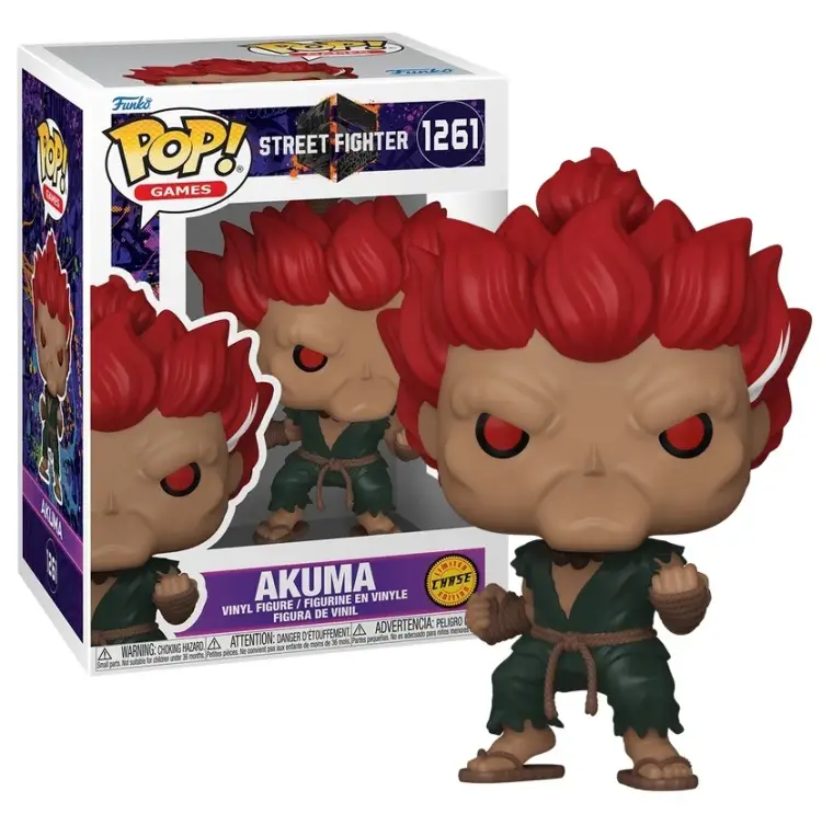 Funko - STREET FIGHTER 6 - POP Games #1261 - Akuma chase