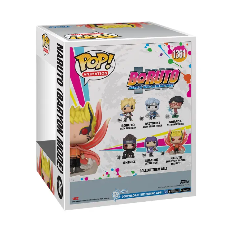 Funko - BORUTO - POP Super 6" N° 1361 - Baryon Naruto