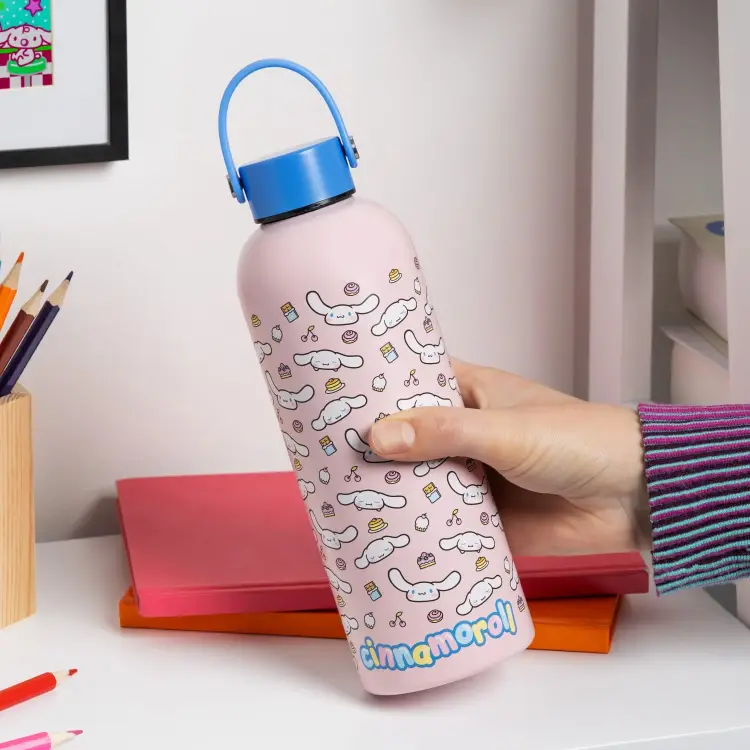 Paladone - SANRIO - Cinnamoroll - Metal Water Bottle 500ml