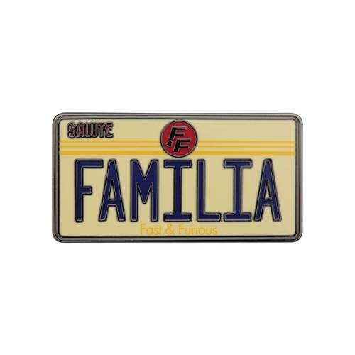 Fanattik Fast & Furious - Familia License Plate - Pins Limited Edition