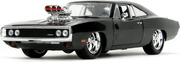 Jada Toys Fast & Furious - 1970 Dodge Charger + Figure 1:24