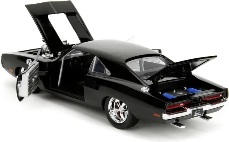 Jada Toys Fast & Furious - 1970 Dodge Charger + Figure 1:24