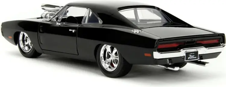 Jada Toys Fast & Furious - 1970 Dodge Charger + Figure 1:24