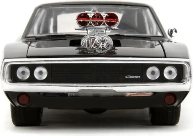 Jada Toys Fast & Furious - 1970 Dodge Charger + Figure 1:24