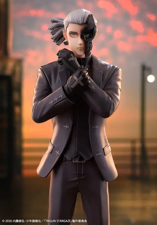 Kotobukiya - TRIGUN STARGAZE - Livio the Double Fang - Statue Oshi Works 22cm
