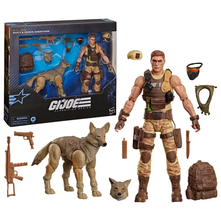 Hasbro - G.I. JOE - Dusty & Coyote Sandstorm - Figure Classified Series 15cm