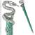 Noble Collection Harry Potter - Pióro Domu Hogwartu - Slytherin