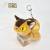 Semic - MY NEIGHBOR TOTORO - Catbus - Plush Keychain Nakayoshi