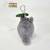 Semic - MY NEIGHBOR TOTORO - Grey Totoro leaf - Plush Keychain Nakayoshi