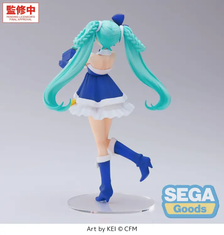 Sega Goods - HATSUNE MIKU - Saphire Christmas - Figure High Premium 21cm