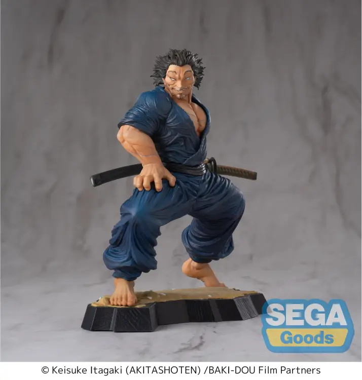 Sega Goods - BAKI-DOU - Musashi Miyamoto - Figure Luminasta 17cm