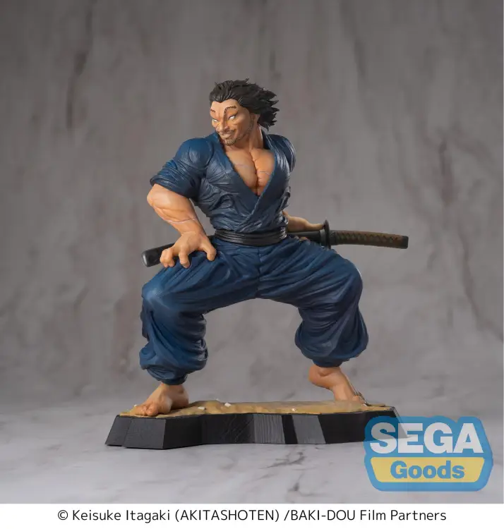 Sega Goods - BAKI-DOU - Musashi Miyamoto - Figure Luminasta 17cm