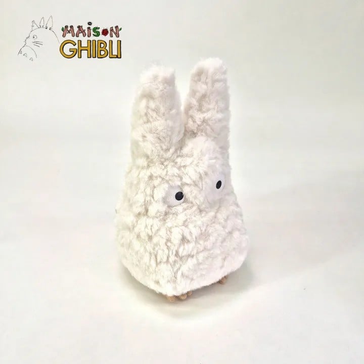 Semic - MY NEIGHBOR TOTORO - White Totoro - Hidamari Plush 20cm