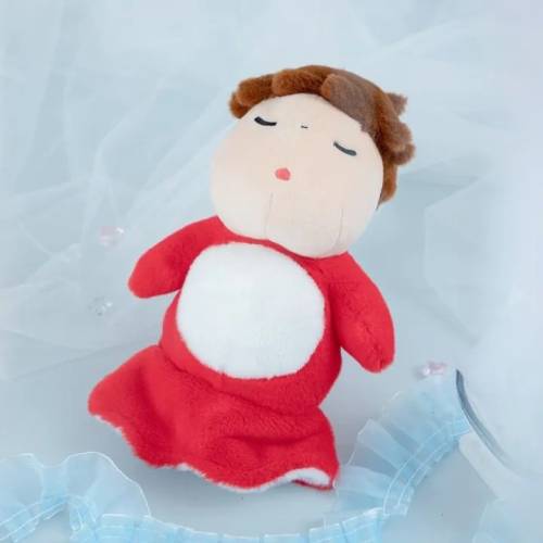 Semic - PONYO ON THE CLIFF - Ponyo lies down - Nakayoshi Plush 15cm