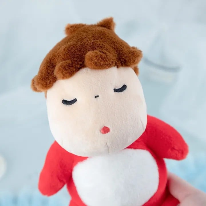 Semic - PONYO ON THE CLIFF - Ponyo lies down - Nakayoshi Plush 15cm