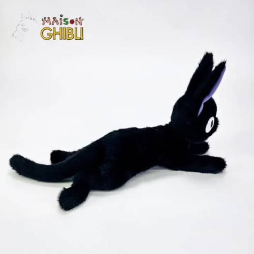 Semic - KIKI'S DELIVERY SERVICE - Jiji lies down - Funwari Plush 24cm