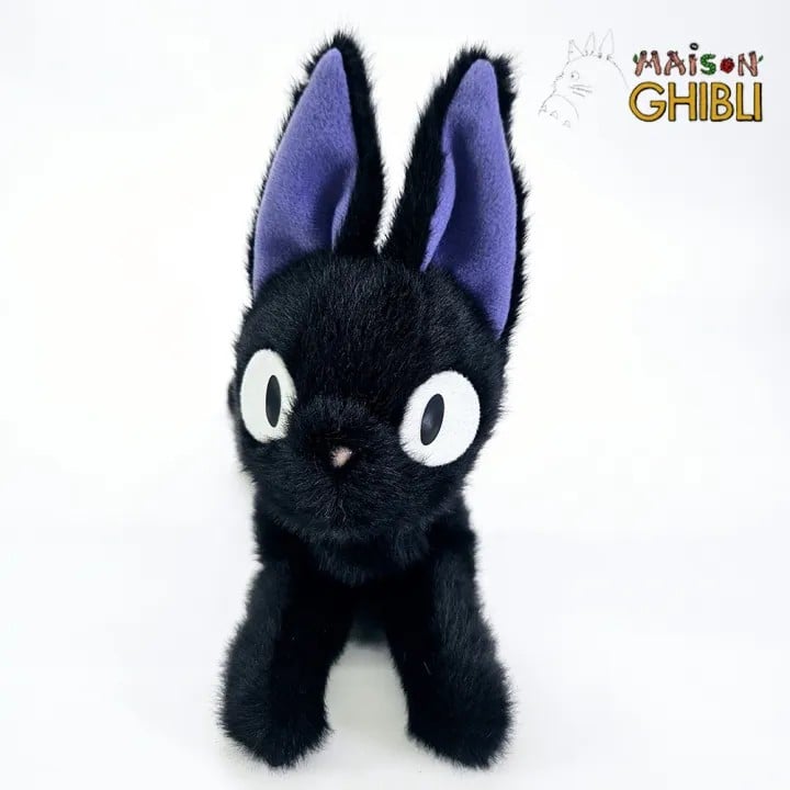 Semic - KIKI'S DELIVERY SERVICE - Jiji lies down - Funwari Plush 24cm