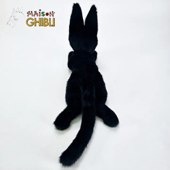 Semic - KIKI'S DELIVERY SERVICE - Jiji lies down - Funwari Plush 24cm