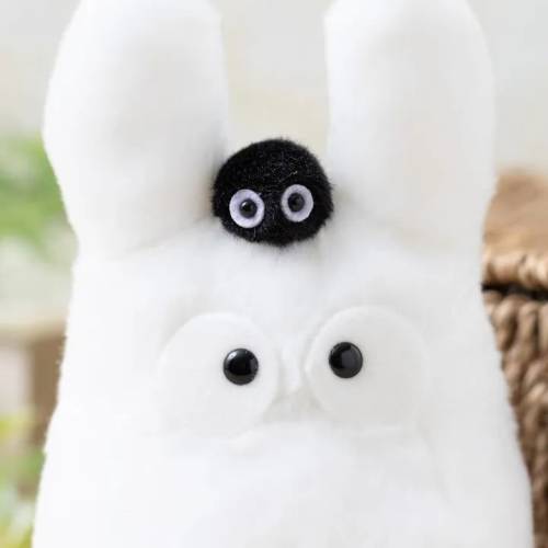 Semic - MY NEIGHBOR TOTORO - White Totoro - Beanbag Plush 13.5cm