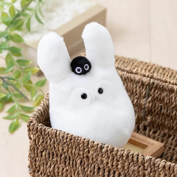 Semic - MY NEIGHBOR TOTORO - White Totoro - Beanbag Plush 13.5cm
