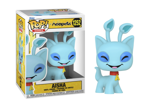 Funko - NEOPETS - POP Games N° 1252 - Aisha