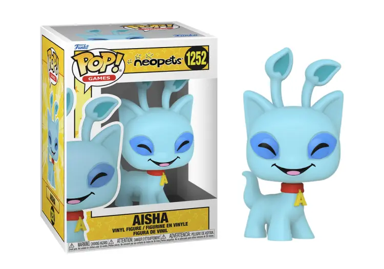 Funko - NEOPETS - POP Games N° 1252 - Aisha