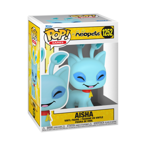 Funko - NEOPETS - POP Games N° 1252 - Aisha