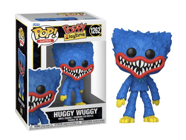 Funko - POPPY PLAYTIME - POP Games N° 1262 - Huggy Wuggy