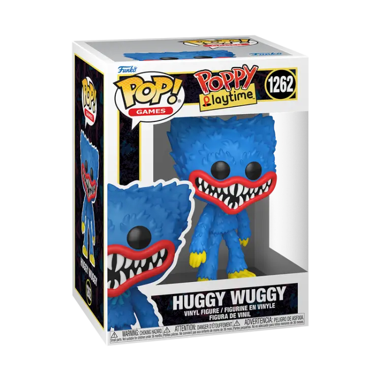 Funko - POPPY PLAYTIME - POP Games N° 1262 - Huggy Wuggy