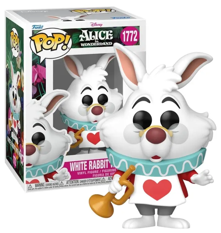 Funko - ALICE IN WONDERLAND - POP Disney N° 1772 - White Rabbit