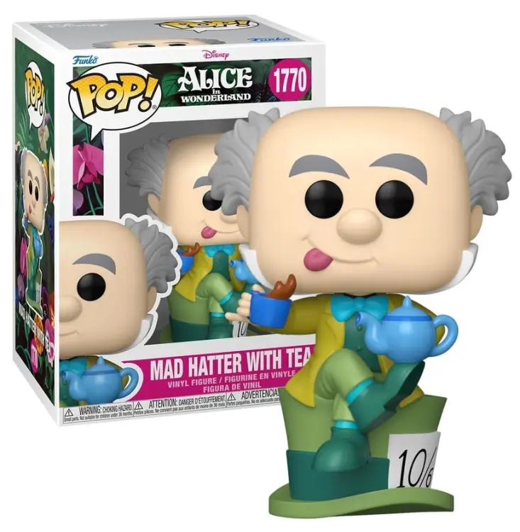 Funko - ALICE IN WONDERLAND - POP Disney N° 1770 - Mad Hatter