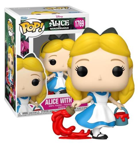 Funko - ALICE IN WONDERLAND - POP Disney N° 1769 - Alice with Paint