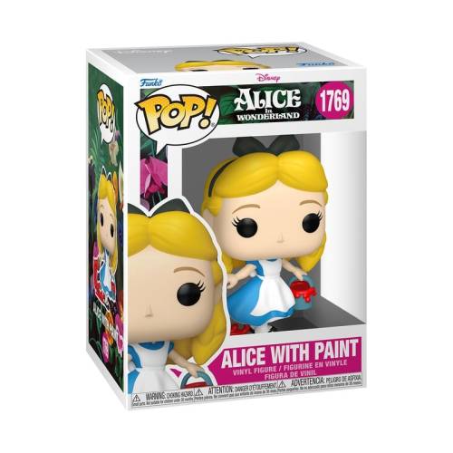 Funko - ALICE IN WONDERLAND - POP Disney N° 1769 - Alice with Paint
