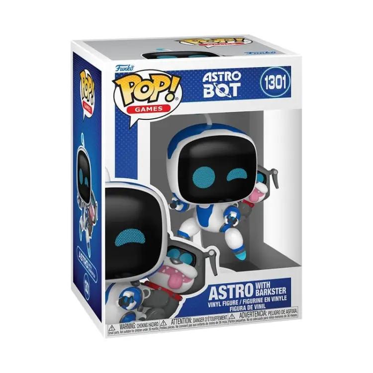 Funko - ASTRO BOT - POP Games N° 1301 - Astro with Barkster