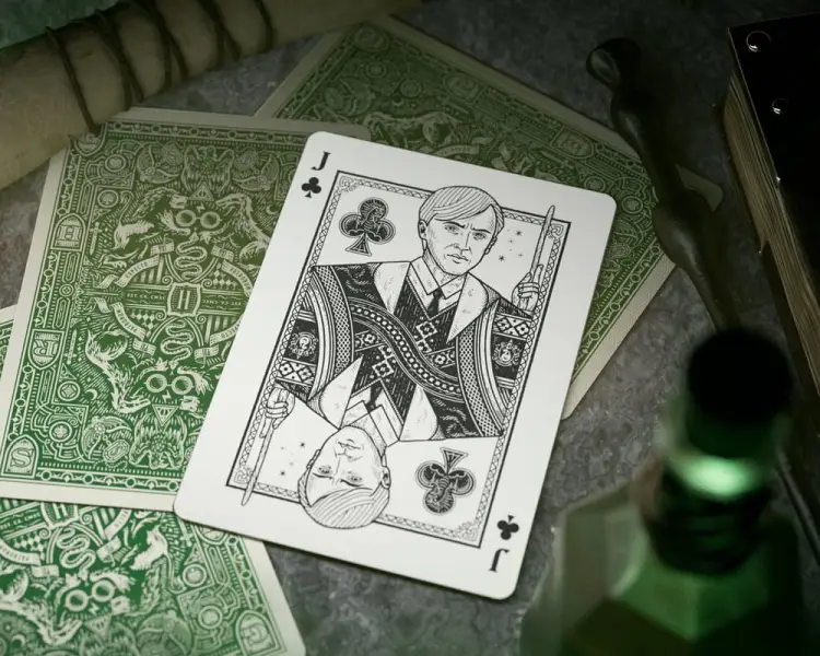 Karty do gry - Harry Potter Wersja zielona