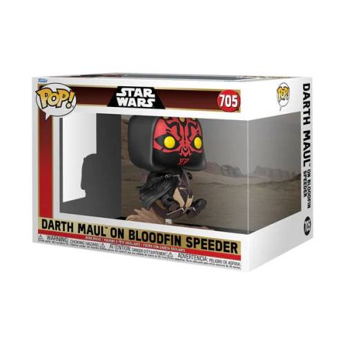 Funko POP! Rides: Star Wars: The Phantom Menace - Darth Maul on Bloodfin Speeder #705