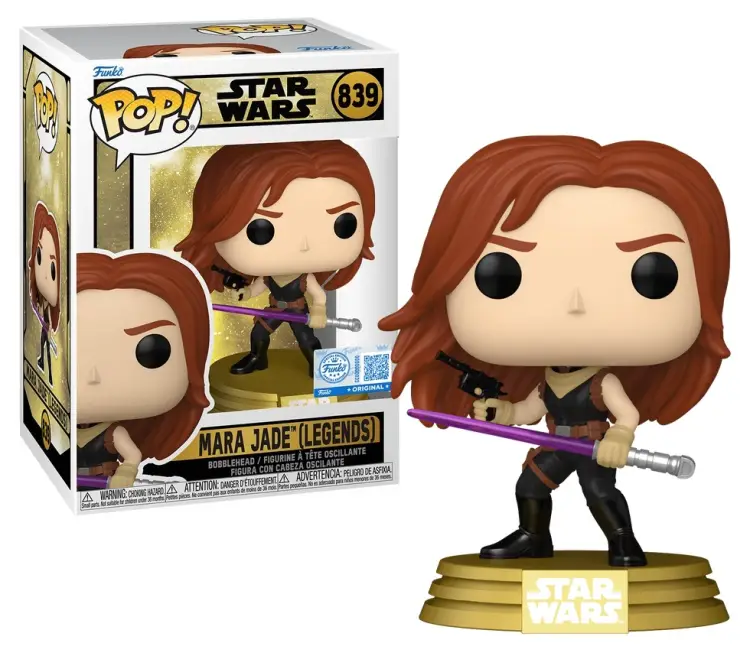Funko - STAR WARS LEGENDS - POP Star Wars N° 839 - Mara Jade