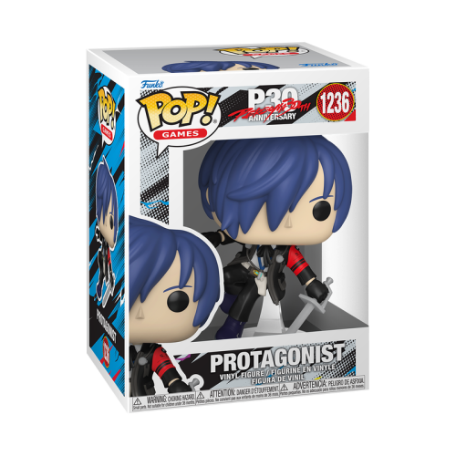 Funko - PERSONA 3 - POP Games N° 1236 - Male Protagonist