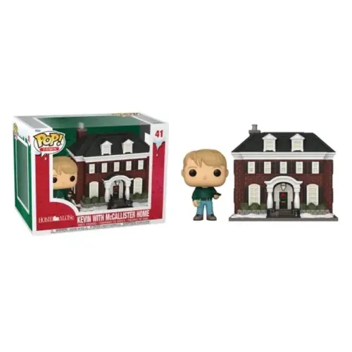 Funko POP! Town: Home Alone - Kevin with McCallister Home #41