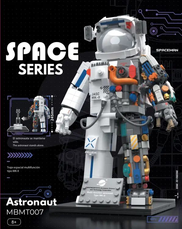 Madness - POP SERIES - Construction Kit - Astronaut - 900pc